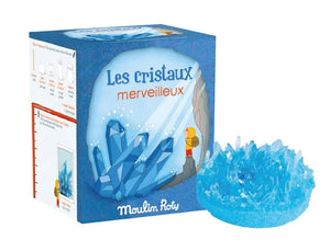 Moulin Roty - Les Petites Merveilles amazing crystals in blue