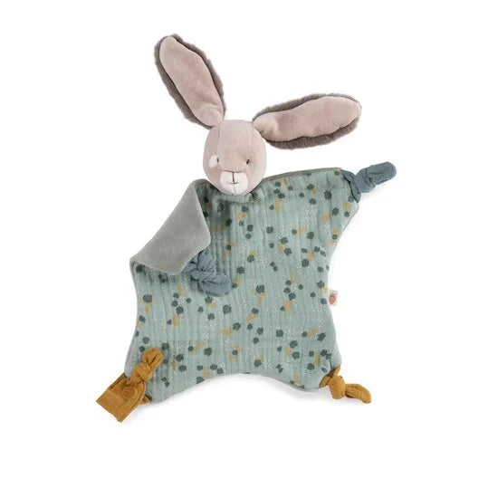 Trois Petits Lapins Sage Rabbit comforter