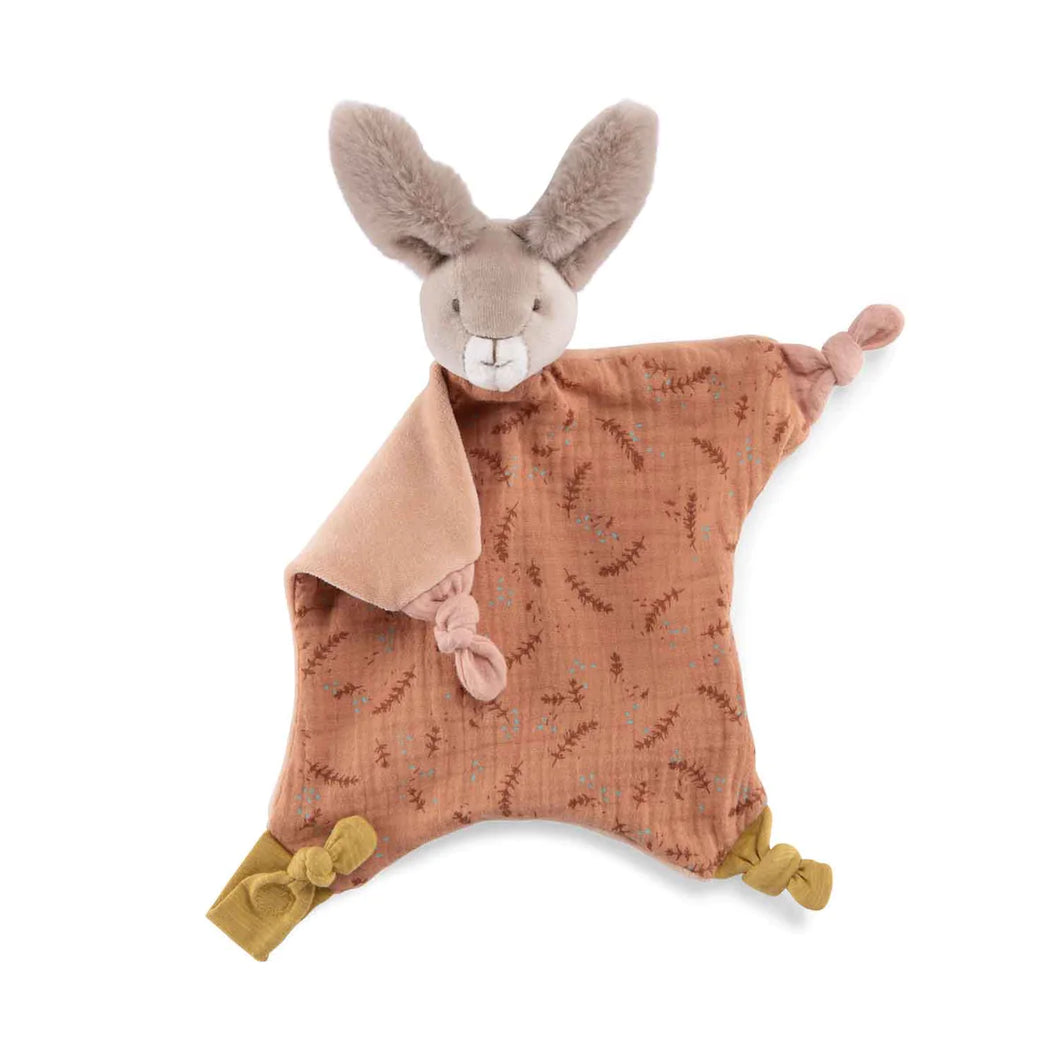 Trois petits lapins clay rabbit comforter