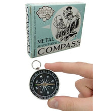 Load image into Gallery viewer, Adventurer&#39;s Metal Compass