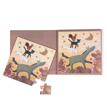 Load image into Gallery viewer, Egmont Magnetic Puzzle - Set of 2, Town Musicians of Bremen