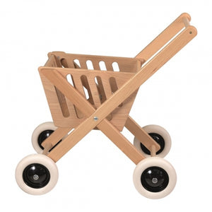 Egmont Wooden Shopping Trolley