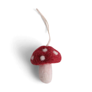 En Gry & Sif Felt Red Mushrooms - 5 pack
