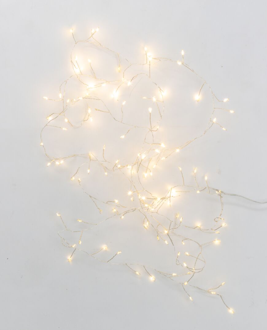 Papaya Twinkling Fairy Light Garland