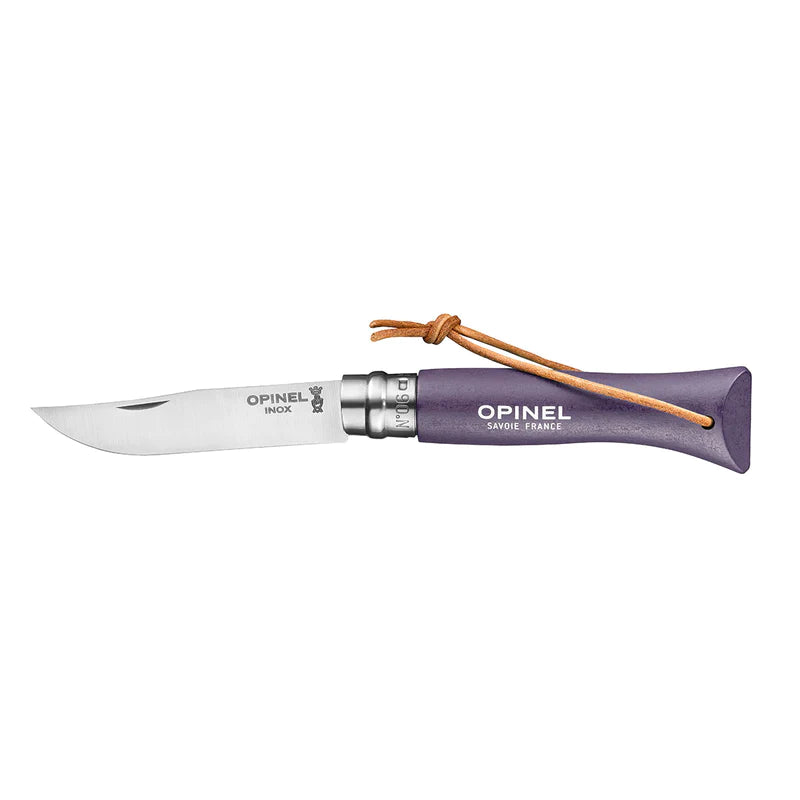 Opinel No. 6 Trekking Knife 7cm - Grey Purple
