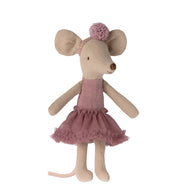Maileg Ballerina Mouse - Little Sister, Heather