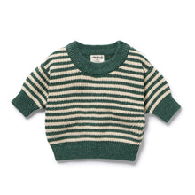 Load image into Gallery viewer, Clover Organic Knitted Stripe Jumper