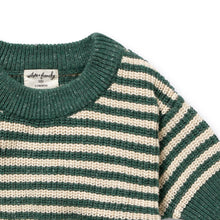 Load image into Gallery viewer, Clover Organic Knitted Stripe Jumper
