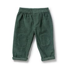 Load image into Gallery viewer, Moss Green Organic Corduroy Pants