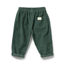 Load image into Gallery viewer, Moss Green Organic Corduroy Pants