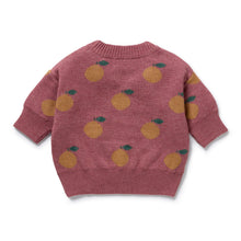 Load image into Gallery viewer, Clementine Organic Knitted Jacquard Jumper