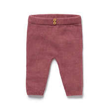 Load image into Gallery viewer, Rhubarb Organic Knitted Leggings
