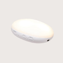 Load image into Gallery viewer, Moonie Organic Humming Bear with Night Lamp - Sand