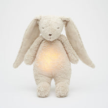 Load image into Gallery viewer, Moonie Organic Humming Bunny with Night Lamp - Sand