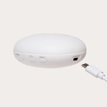 Load image into Gallery viewer, Moonie Organic Humming Bunny with Night Lamp - Sand