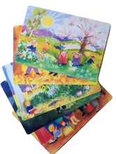 Load image into Gallery viewer, Australian Waldorf Inspired Seasonal Cards - Set of 5