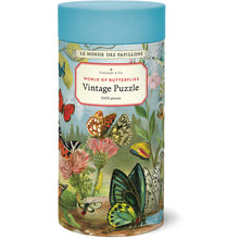 Load image into Gallery viewer, Cavallini &amp; Co. World of Butterflies - 1000 piece vintage jigsaw puzzle (Copy)