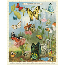 Load image into Gallery viewer, Cavallini &amp; Co. World of Butterflies - 1000 piece vintage jigsaw puzzle (Copy)