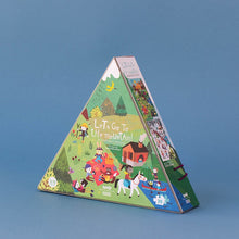 Load image into Gallery viewer, Londji Let’s Go To the Mountain Reversible Puzzle