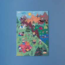 Load image into Gallery viewer, Londji Let’s Go To the Mountain Reversible Puzzle