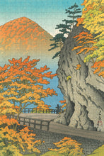 Load image into Gallery viewer, 500-Piece Puzzle - Kawase Hasui, Autumn at Saruiwa
