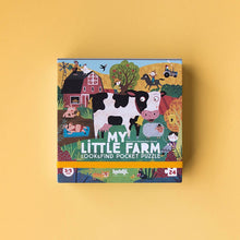 Load image into Gallery viewer, Londji My Little Farm Pocket Puzzle