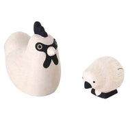 Polepole figurine 2 piece set - Chicken and Chick