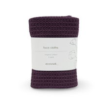 Load image into Gallery viewer, Ecovask Face Cloths 2 pack