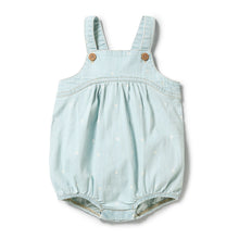 Load image into Gallery viewer, Wilson &amp; Frenchy Ditsy Daisy Organic Denim Bodysuit