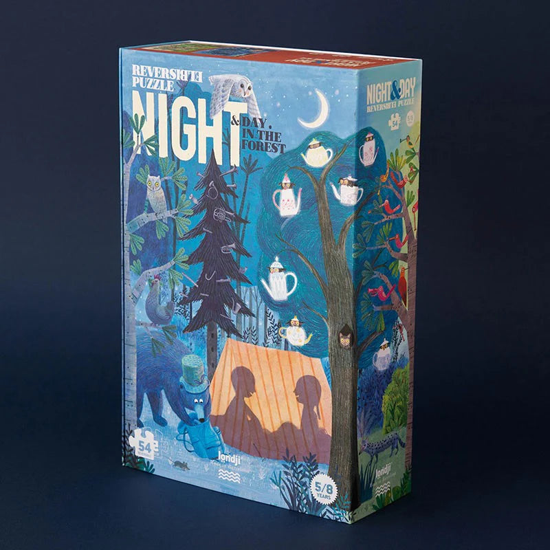 Londji Puzzle - Night and Day in the Forest