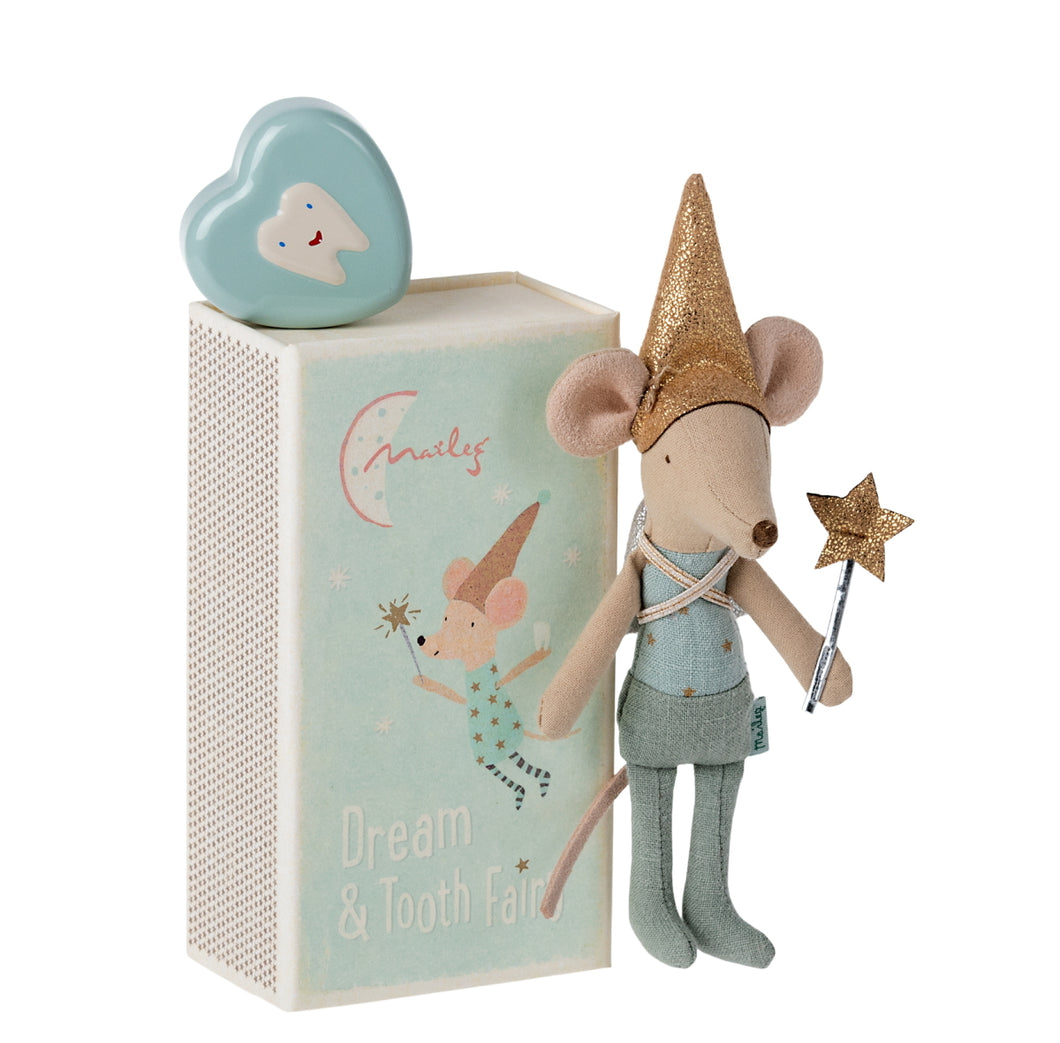 Maileg Tooth Fairy Mouse Blue