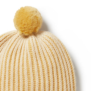 Wilson & Frenchy Dijon Knitted Ribbed Hat