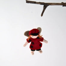 Load image into Gallery viewer, Ambrosius Ladybird Hanging Girl