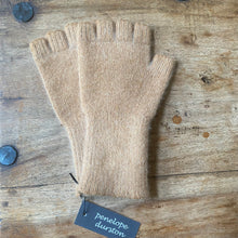 Load image into Gallery viewer, Penelope Durston Fingerless Gloves - medium cuff