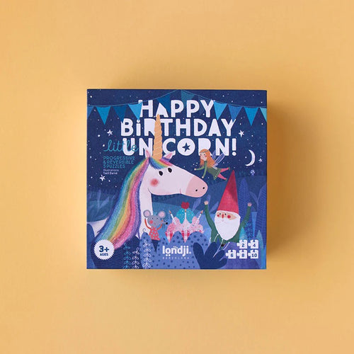 Londji Progressive Puzzles - Happy Birthday Unicorn!