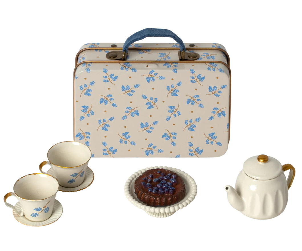 Maileg Afternoon Treat- Mouse, Blue