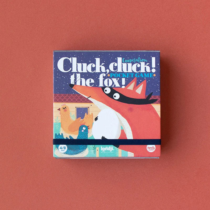 Cooperative Pocket Game Cluck, Cluck, The Fox!