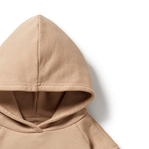 Wilson & Frenchy Organic Terry Hooded Sweat - Caramel