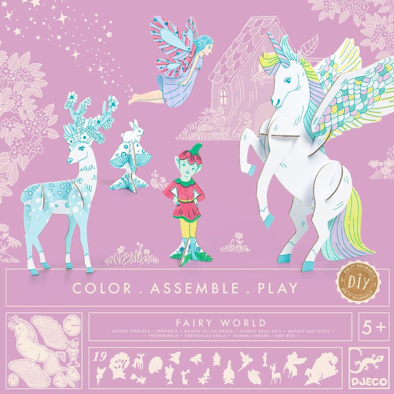 Djeco Cut Out Fairy World