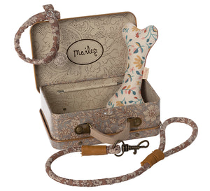 Maileg Puppy Accessories in Rose Tin