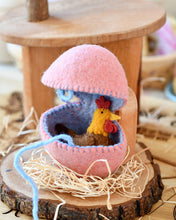 Load image into Gallery viewer, Tara Treasures Felt Surprise Egg with animal inside