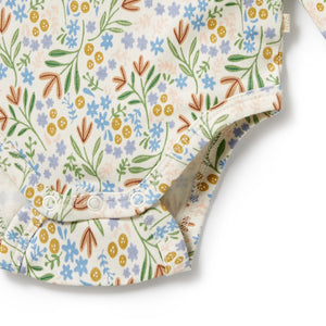 Wilson & Frenchy Tinker Floral Organic Bodysuit