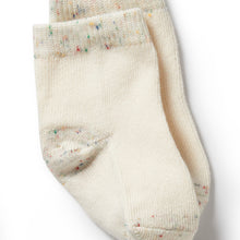 Load image into Gallery viewer, Wilson &amp; Frenchy Organic Cotton Socks - Cream, Oatmeal, Grey