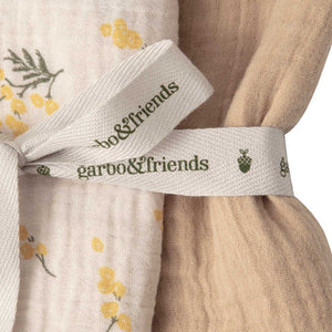 Garbo & Friends Mimosa Muslin Wrap -small, 2 pcs