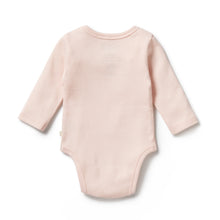 Load image into Gallery viewer, Wilson &amp; Frenchy Pink Organic Bodysuit
