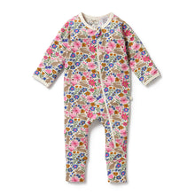 Load image into Gallery viewer, Wilson &amp; Frenchy Bunny Hop Zipsuit with feet