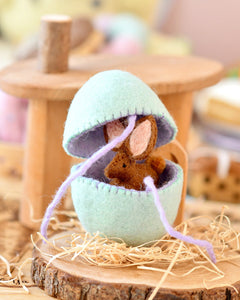 Tara Treasures Felt Surprise Egg with animal inside