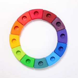 Grimms Birthday Ring Rainbow, 12 Hole