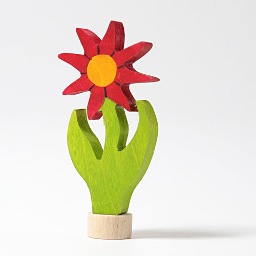 Grimm’s Birthday Deco - Handpainted Aster