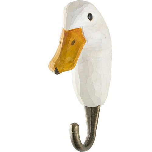 Hand Carved Duck Hook